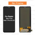 OLED For Xiaomi Redmi Note 11 Pro LCD Display Touch Screen For Xiaomi Redmi Note 11 Pro 5G Screen Digitizer 2201116SG LCD Parts. 