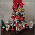 20Cm Merry Christmas Tree Office Home Bedroom Doll Gift Children Desk Decoration.