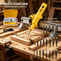 40W Electric Wood Carving Tool Rechargeable Engraving Pen with 20 Bits Multi-Function Engraver for Wood Paper Plaster Craft DIY.