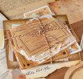 100 Pcs Burning Poems Series Vintage Journal Material Paper Scrapbooking Special Paper Journaling Kit Scrapbook. 