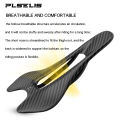 Plselis Lightweight High-Strength Carbon Fiber Road Bicycle Saddle 56g Hollow Breathable Ergonomic Seat Cushion.