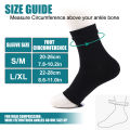 1Pair Nano Socks Neuropathy Socks Compression Sleeve For Ankle Swelling Plantar Fasciitis Sprain Neuropathy Nano Brace Women Men. 