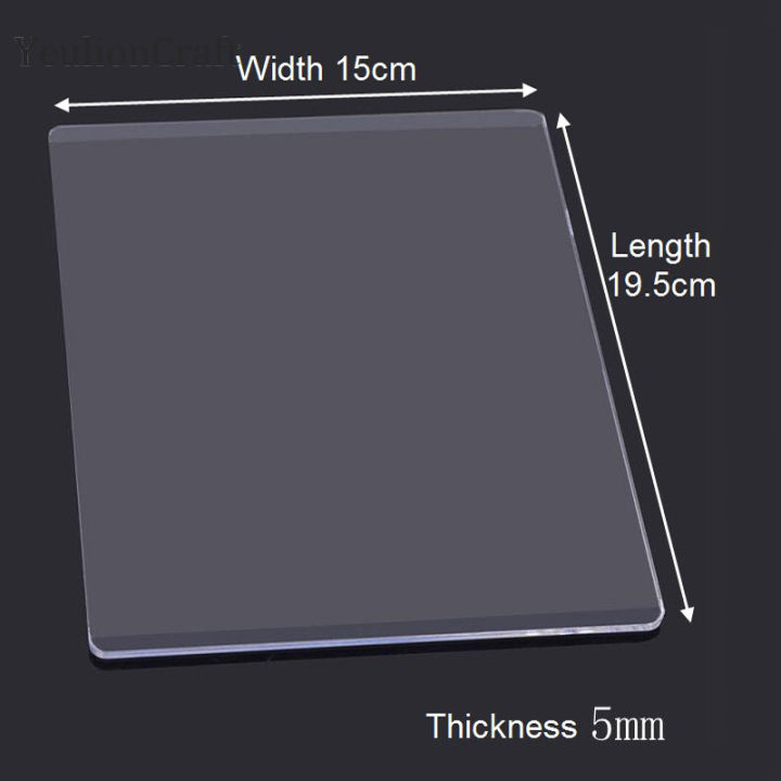 Chzimade%203mm%205mm%20Die%20Cutting%20Embossing%20Machine%20Durable%20Plastic%20Plates%20Replacement%20Pad%20Diy%20Die%20Cut%20Machine%20Plate%20Scrapbook%20Crafts%20-%20Image%202