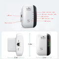 Wifi Repeater Wireless Signal Amplifier Extended Network Enhancer EU US Home Router 300m Through The Wall Bedroom Receive Moving. 
