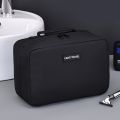Men's Double Open Makeup Storage Bag Portable Zipper Closure Makeup And Beauty Bag Business Travel Toiletries Organizer Bags. 