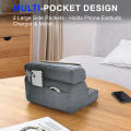 Foldable Pillow Tablet Stand with Pocket Soft Cushion Lap Desk Holder for Bed Sofa Table Use Fits 4-16 Inch Phones and Tablets. 