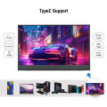 Anmite 15.6-Inch Portable Touch Monitor 1080P HDR 16:9 Low Blue Light For XBox PS4 / 5 Switch Cell Phone PC Loptop Extension. 
