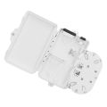 Fiber Distribution Box 4 Core IP65 Waterproof Wall Mount Fiber Optic Terminal Box ABS for Indoor Outdoor. 
