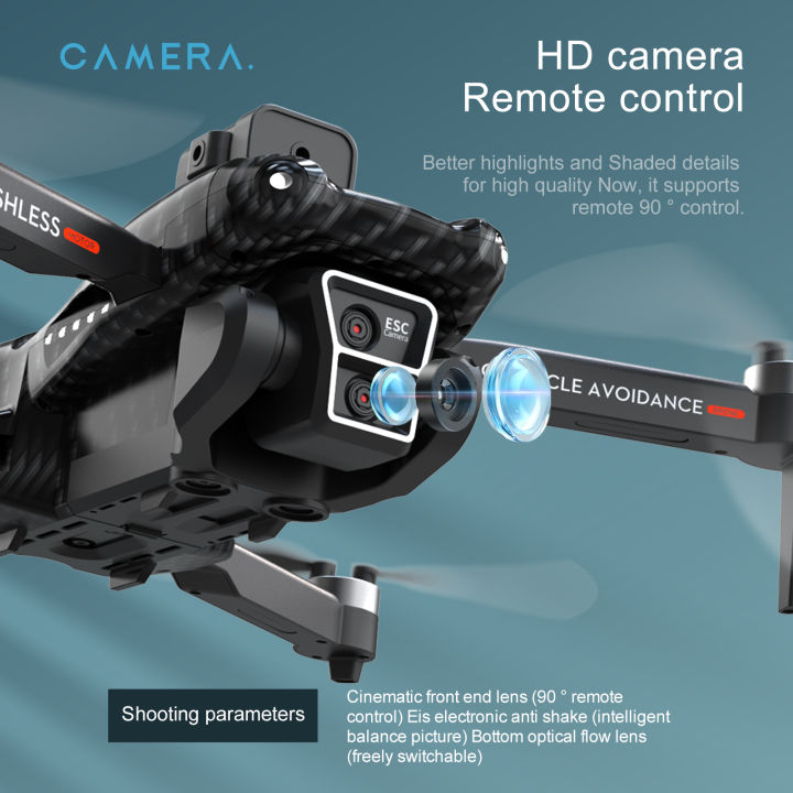 Drone%204k%20Professional%20Hd%20Camera%20Drone%20Remote%20Control%20Aircraft%20With%20Wifi%20Fpv%20Live%20Video,%20Single%20Lens%20App%20Control%20-%20Image%202