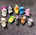10pcs Colorful Cartoon Finger Puppet Set - Soft Stuffed Animal Dolls for Interactive Early Childhood Education, Storytelling, School Party Supplies & Birthday Christmas Gifts for Toddler Boys & Girl. 