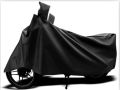 Autofy Universal Bike Cover UV Protection & Dustproof Bike Body Cover for Two Wheeler Bike Scooter Scooty Activa (Black). 