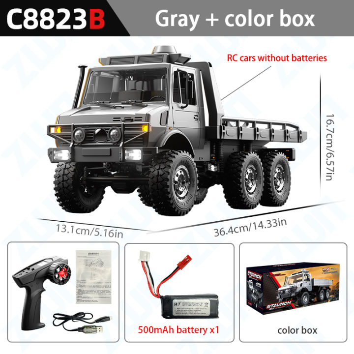 C8823%201/18%20Off-road%20RC%20Car%202.4G%20Remote%20Control%20Six-Wheel%20Vehicle%20Climbing%20Transport%20Rescue%20Crawler%20Model%20Toys%20for%20Children%20-%20Image%207
