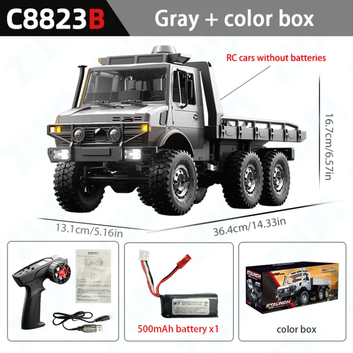 C8823%201/18%20Off-road%20RC%20Car%202.4G%20Remote%20Control%20Six-Wheel%20Vehicle%20Climbing%20Transport%20Rescue%20Crawler%20Model%20Toys%20for%20Children%20-%20Image%207