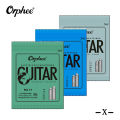 Orphee Electric Guitar Strings Set RX Series Hexagonal Carbon Steel 6 String for Electric Guitar Accessories Practice Use. 