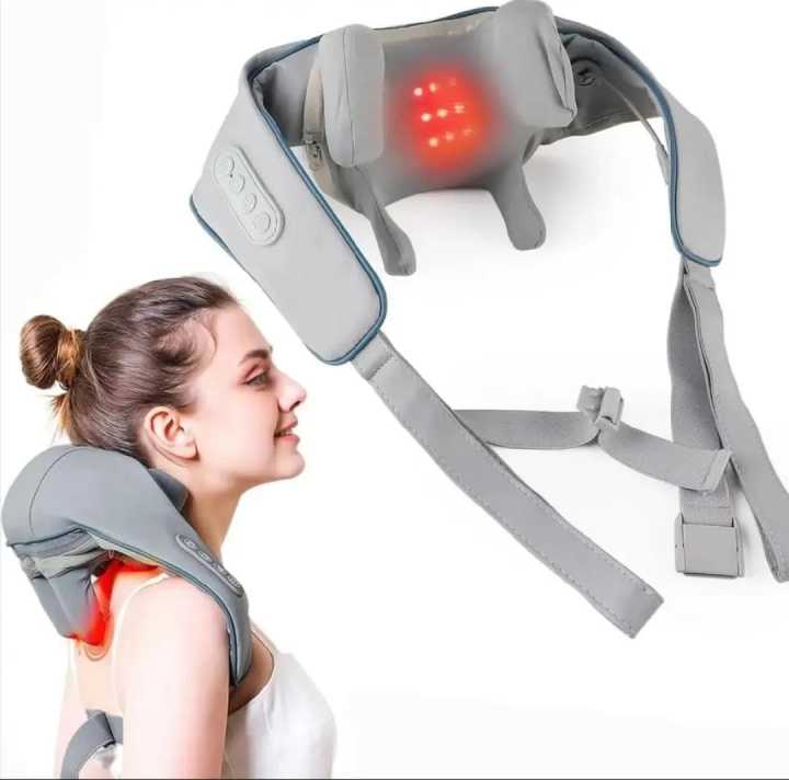 Original Neck & Shoulder Massager with Heat – Deep Kneading Shiatsu ...