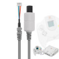 Cable for SEGA Dreamcast DC128 Gamepad Extentsion Cord Game Console Controller Connection Wire for Joystick Replacement Cable.