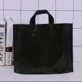 100pcs Custom Logo Colorful Shopping Bags With Handle Plastic Gift Bag Print One Color Logo On Double-sided Free Design Print. 