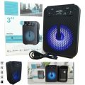 Enhance Your Music Experience with the GTS 1345: Portable Bluetooth Speaker with Extra Bass and Long-lasting Battery. 