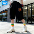 Boys' Shorts Summer Clothes Fashion Letter California Printed Sweatpants Loose Cotton Short Pants Kids Straight Shorts ZMJZ1. 
