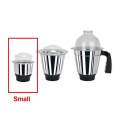 Compact Stainless Steel 2-Speed Food Mixer Grinder Jar 1 Piece.