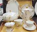 Dinner Set New Bone China 61pcs/8person serving set. 