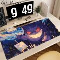 Large Gaming Mouse Pad P-Pokemon-Gengar Grande Mousepad LockEdge Thickened Computer Keyboard Table Desk Mat Anime Speed Deskmat. 