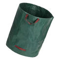 Foldable Reusable Trash Storage Container Large Capacity Garden Garbage Container Waterproof PP Woven Bag 100/200/300/400/500L. 