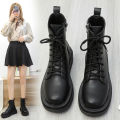 New Women's Platform Shoes Autumn Round Toe Side Zipper Ankle Boots for Women Casual Sneakers Outdoor Women's Platform Boots.