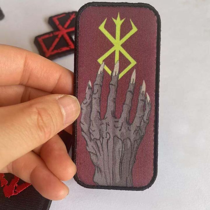 Viking%20Compass%20Berserker%20Rune%20Applique%20Embroidery%20Morale%20Emblem,The%20Warrior%20Of%20Norse%20Viking%20PVC%20Patches%20%20%20Badges%20-%20Image%204