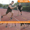 Dual-Purpose Soccer Training Jump Ladder Multifunctional Agility Ladder Speed Training Coordination Footwork Football Equipment.