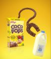 Kelloggs COCO POPS Breakfast Cereal fr CL log S Lahore cocoa activates Col fighting cereals chocolate 300g. (2 box). 