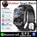 New Smart Watch Men AMOLED Screen Outdoor IP68 Waterproof Bluetooth Call Smartwatch Fitness Sports Watches Sleep Health Monitor.