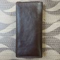 MODEL: NW-01 Pure Cow Leather Stylish Long Wallet,  12 Card Holder, 1 Mobile Compartment, 2 Money Compartment, Soft Leather. 