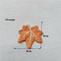 20Pcs 6cm Maple Leaf Flower Embroidery Appliques Handmade DIY Sewing Supplies Patches Headwear Clothing Decoration Whohlesale. 