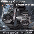 SmartWatch Men Militray Outdoor Sport Fitness Tracker Heart Rate Smart Watch Waterproof New.