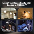 MOES Tuya Matter E27 7W Smart LED Filament Bulb 806Lm Dimmable 2700K-6500K Adjustable White Voice Control Alexa  Home. 