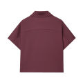 HipSeam Women Lapel Collar Short Jacket Women's Cropped Short Collared Jackets With Zipper Lady Short Sleeve Coat Female Jacket. 