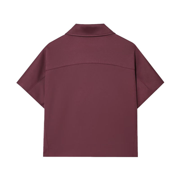 HipSeam%20Women%20Lapel%20Collar%20Short%20Jacket%20Women's%20Cropped%20Short%20Collared%20Jackets%20With%20Zipper%20Lady%20Short%20Sleeve%20Coat%20Female%20Jacket%20-%20Image%204