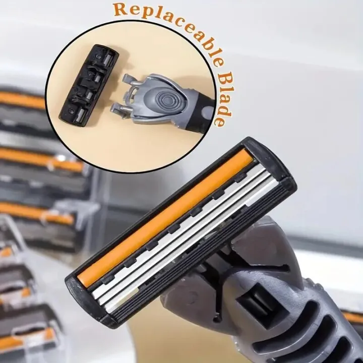 Hair%20Trimmer%20Three-layer%20Blade%20Manual%20Shaver%20Razor%20Blade%20Manual%203-layer%20Shaving%20Razor%20Male%20Scraper%20Head%20Shaver%20-%20Image%202