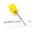 HYTOOS Hexagon Cuticle Clean Burr 3/32 Stainless Steel Nail Drill Bit Milling Cutter for Manicure Dead Skin Removal Nails Care.