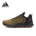 HIKEUP Latest Men's Hiking Shoes Wear-resistant Non-slip Outdoor Sneaker Rock Climbing Trekking Hunting Men Sports Suede Leather. 
