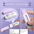 M&G Push-Pull Pencil Eraser for Students, Set of 1+4, Non-Marking, Less-Dust Eraser School Supplies Drawing Art Eraser. 