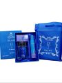 Perfume for women  blue  lady  gift set pack of 2 perfumee and body spray premium gift box with bag high quality fragrances ideal for gifting on valentine's day - birthday - anniversary - engagement - Ramzan - Eid - wife /  girlfriend / sister/ mother. 