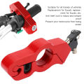 Motorcycle Modified Handlebar Lock Helmet Anti-theft Lock Electric Vehicle Dirt Bikes Aluminum Alloy Handlebar Fixed Horn Lock. 