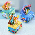 Baby Draw Paper Towel Tearing Tissue Box Baby Puzzle Early Education Montessori Children Cloth Toys 3+10. 