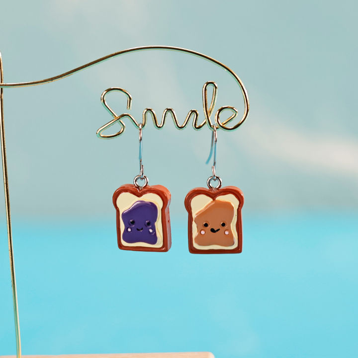 1%20Pair%20Cute%20Toast%20Drop%20Earrings,%20Hand-Painted%20Resin%20Material,%20The%20Best%20Gift%20for%20Girls%20on%20Christmas,%20New%20Year%20and%20Birthdays.%20-%20Image%202