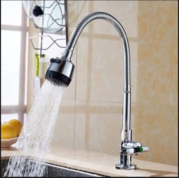 Flexible Shower Neck for Kitchen sink Mixer 360 degree water tap filter
