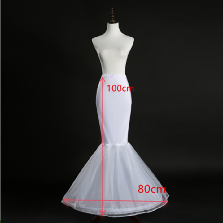 Hot%20Sale%20One%20Hoop%20Mermaid%20Petticoats%20Cheap%20Women%20Skirt%20Underskirt%20Wedding%20Petticoat%20For%20Mermaid%20Dress%20Velo%20De%20Novia%202025%20-%20Image%204