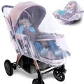 Baby Stroller Mosquito Net Universal Anti Mosquito Outdoor Indoor Babies Summer Pram Insect Shield Net Infants Breathable Net.