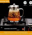 Heat Resistant Glass Teaset Flower Tea Pot Puer Kettle Coffee Teapot 800Ml - Enjoy Your Favorite Hot Beverages In Style With This Elegant Teapot. 